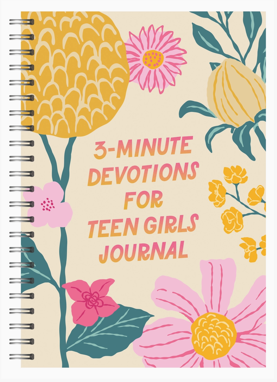 3-Minute Devotions For Teen Girls Journal