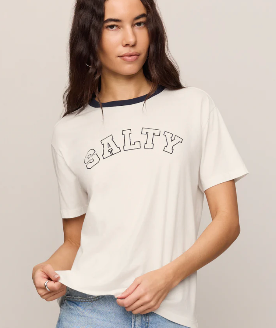 Salty Ringer Boyfriend Tee