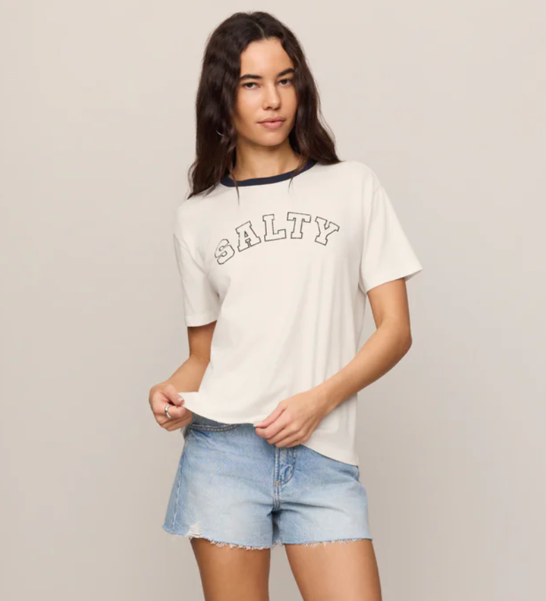 Salty Ringer Boyfriend Tee