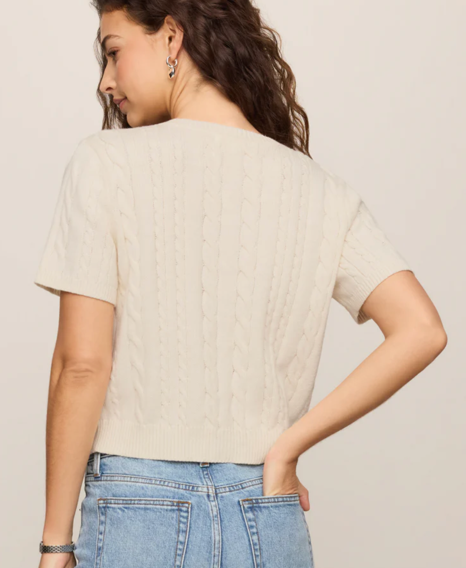 Cera Short Sleeve Cardigan
