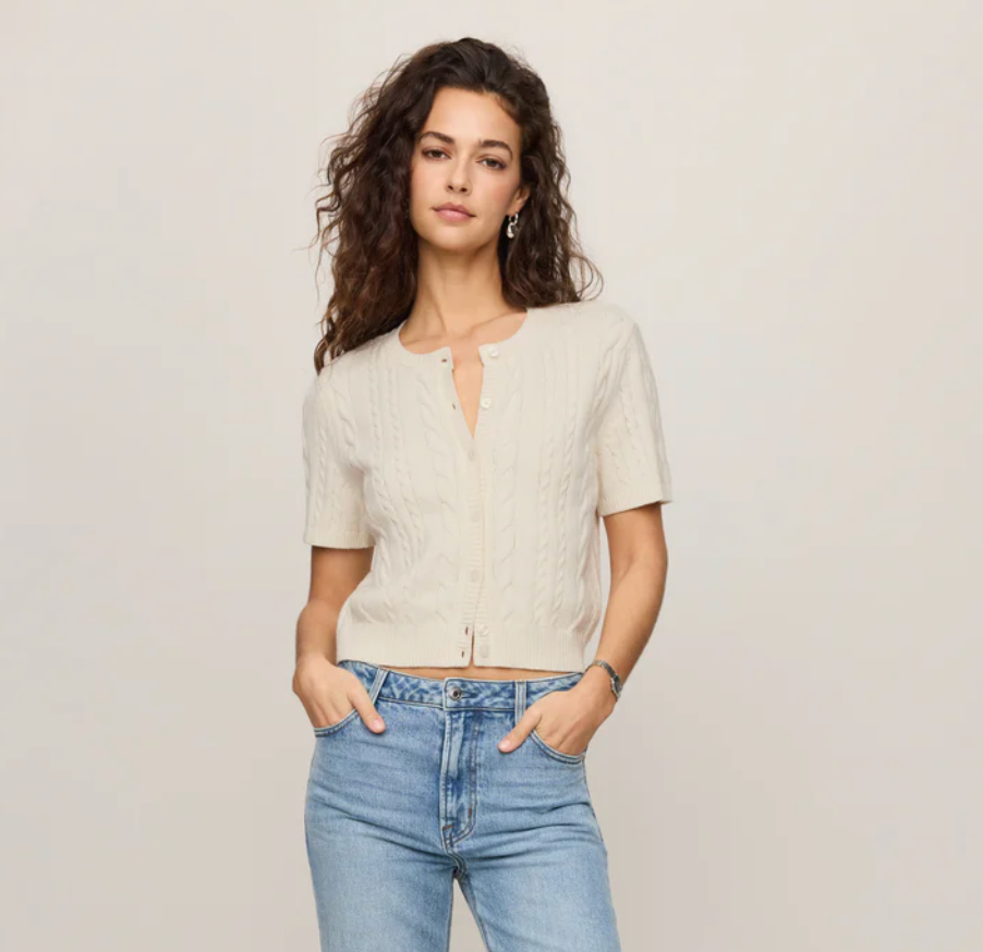 Cera Short Sleeve Cardigan