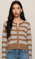 Medina Cozy Stripe Cardigan